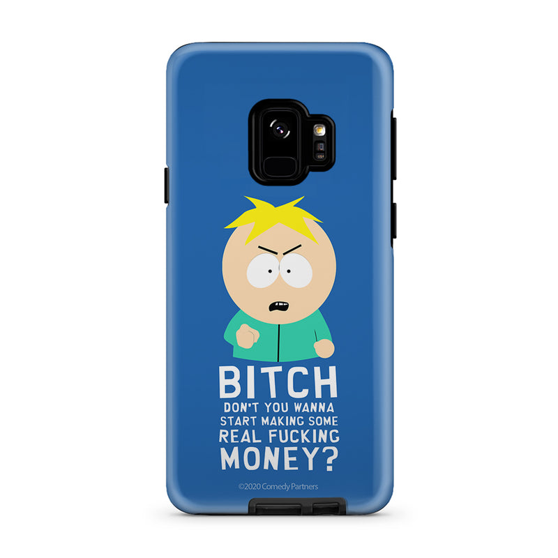 South Park Butters Make Real Money Tough Phone Case