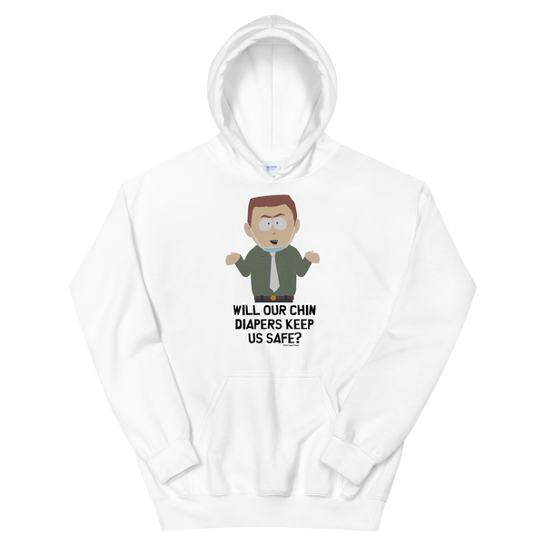 South Park Chin Diapers Hooded Sweatshirt