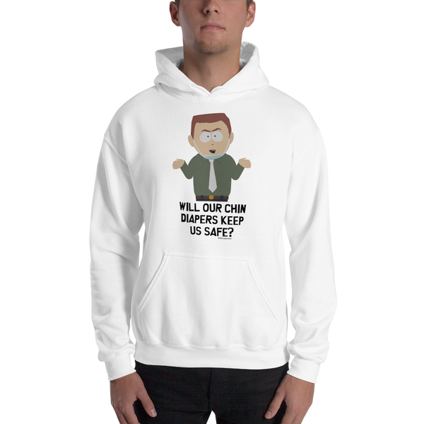 South Park Chin Diapers Hooded Sweatshirt