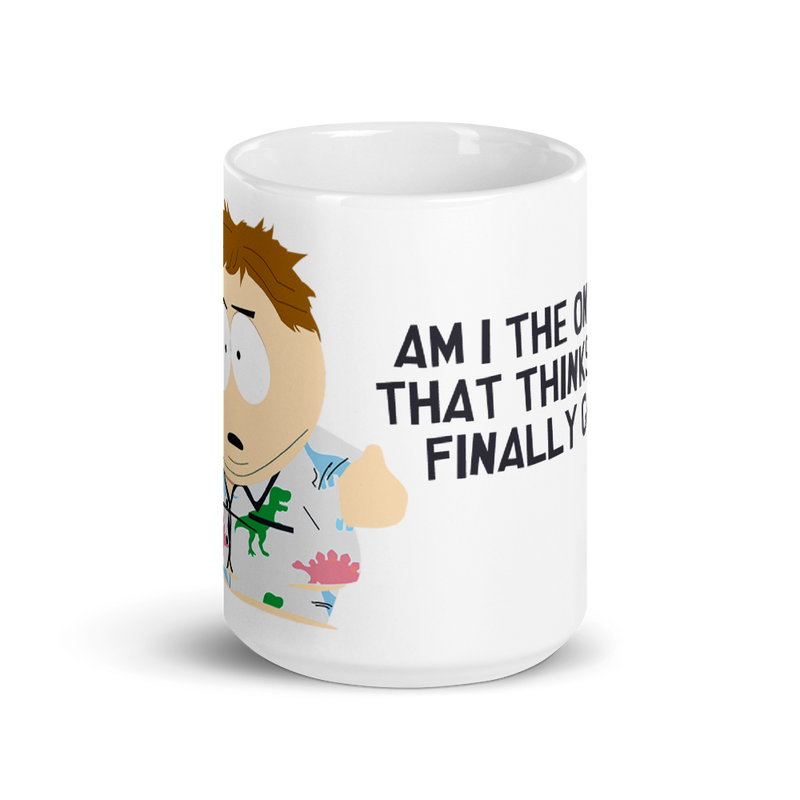 South Park Cartman Life is Finally Good White Mug