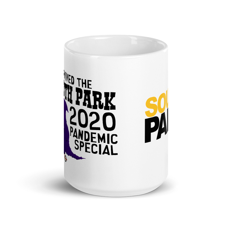 South Park I Survived the Pandemic Special White Mug