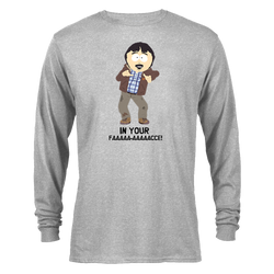 South Park Randy In Your Face Adult Long Sleeve T-Shirt
