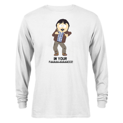 South Park Randy In Your Face Adult Long Sleeve T-Shirt