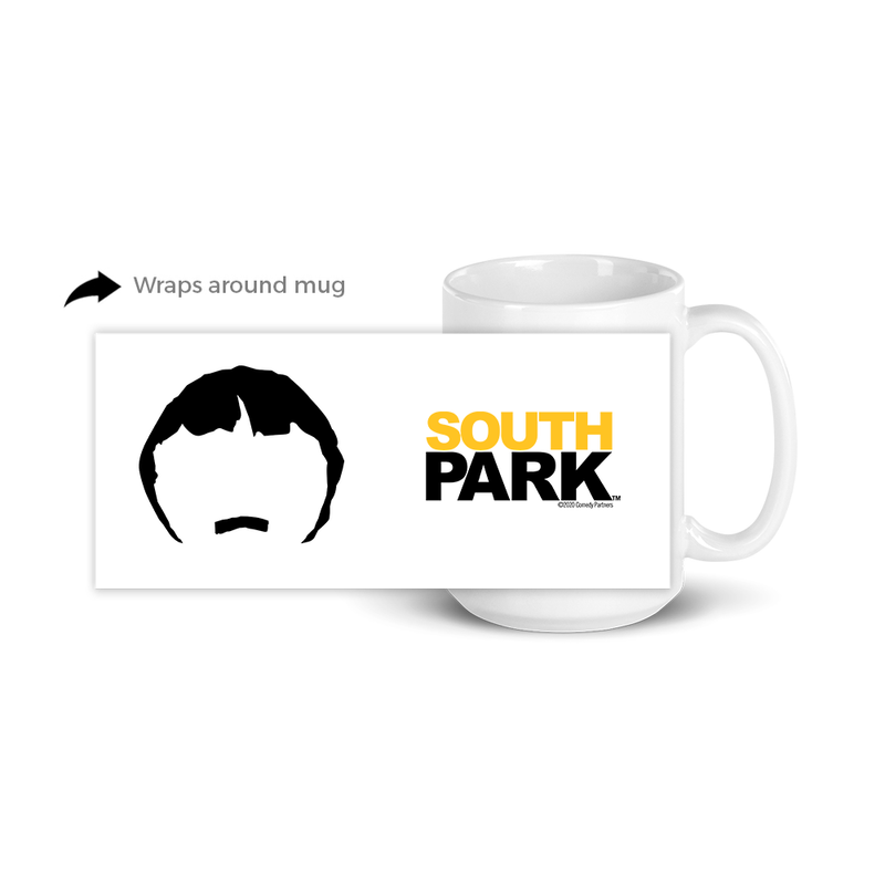 South Park Randy Marsh Silhouette White Mug