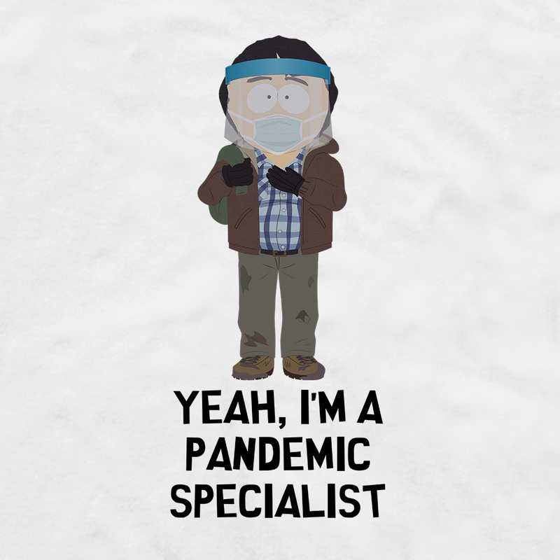 South Park Randy Pandemic Specialist Adult Long Sleeve T-Shirt