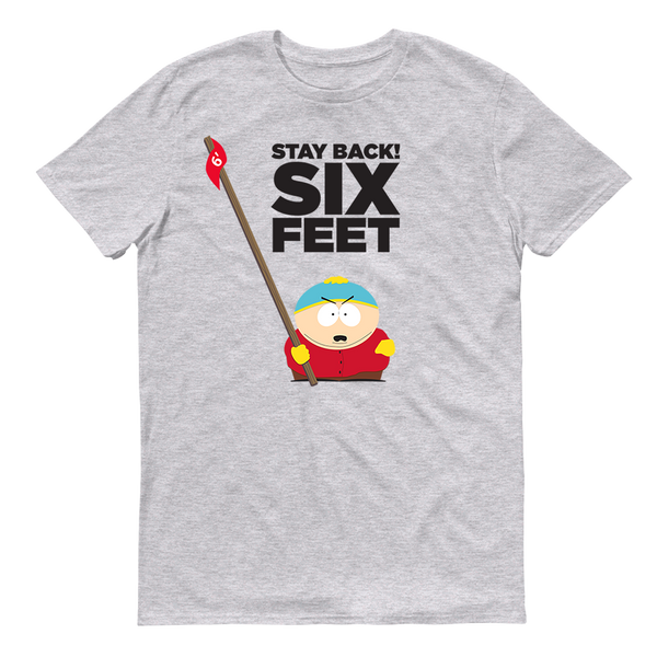 South Park Cartman Stay Back Adult Short Sleeve T-Shirt