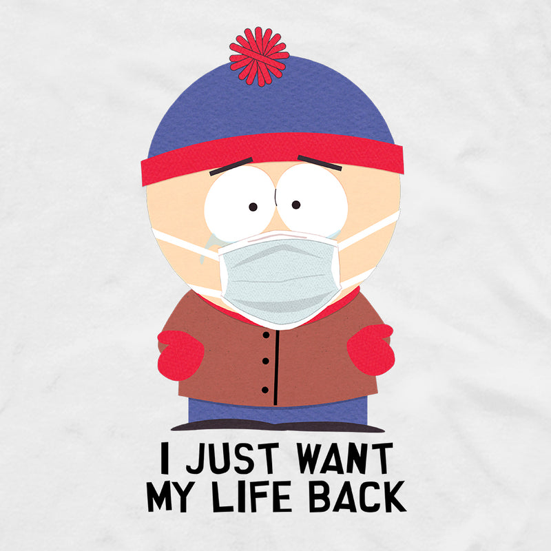 South Park Stan I Just Want My Life Back Adult Short Sleeve T-Shirt