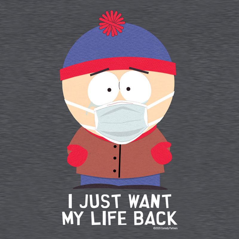 South Park Stan I Just Want My Life Back Fleece Hooded Sweatshirt