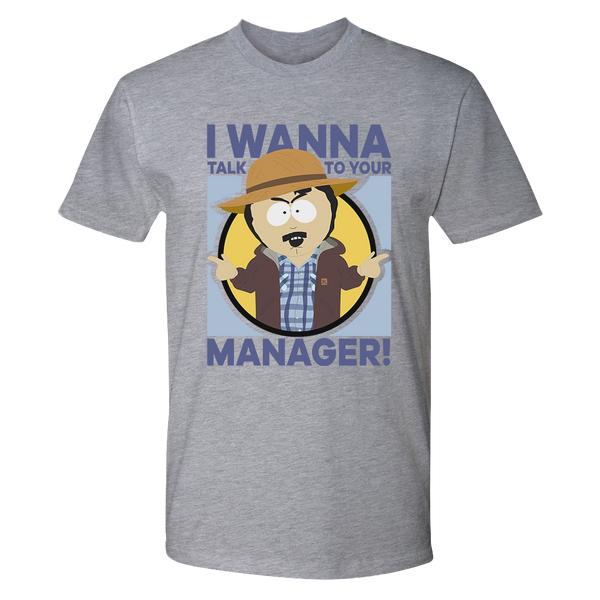 South Park Randy Talk to Your Manager Short Sleeve T-Shirt