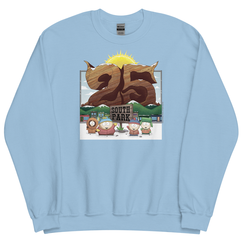 South Park Season 25 Logo Fleece Crewneck Sweatshirt