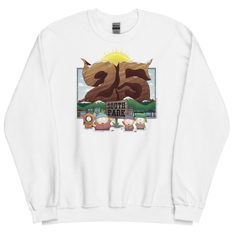 South Park Season 25 Logo Fleece Crewneck Sweatshirt