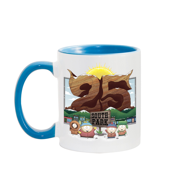 South Park Season 25 Logo Two-Tone Mug