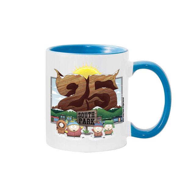 South Park Season 25 Logo Two-Tone Mug