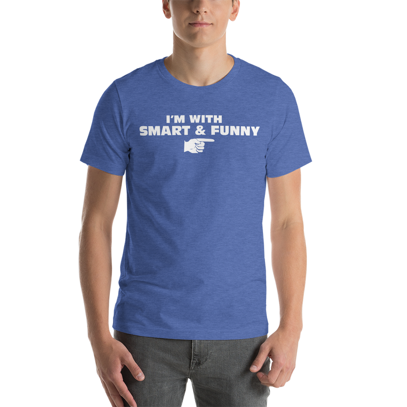 South Park i'm With Smart and Funny Unisex Premium T-Shirt