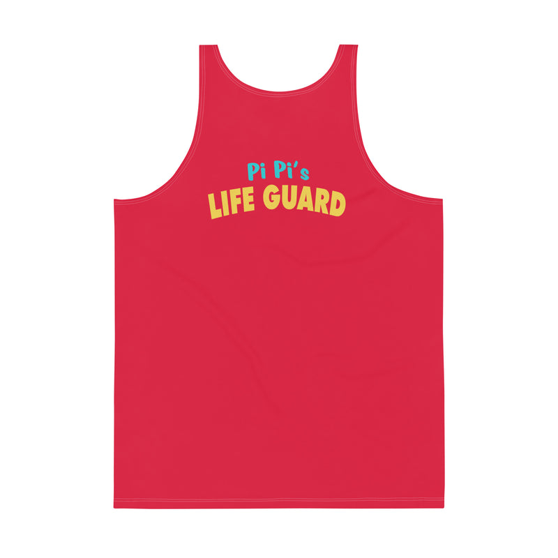 South Park Pi Pi's Splashtown Life Guard All Over Print Tank Top
