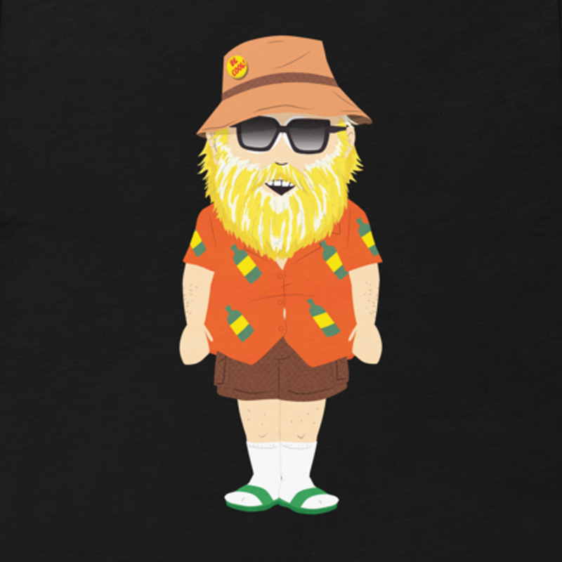 South Park Socks and Sandals Kenny Adult Short Sleeve T-Shirt