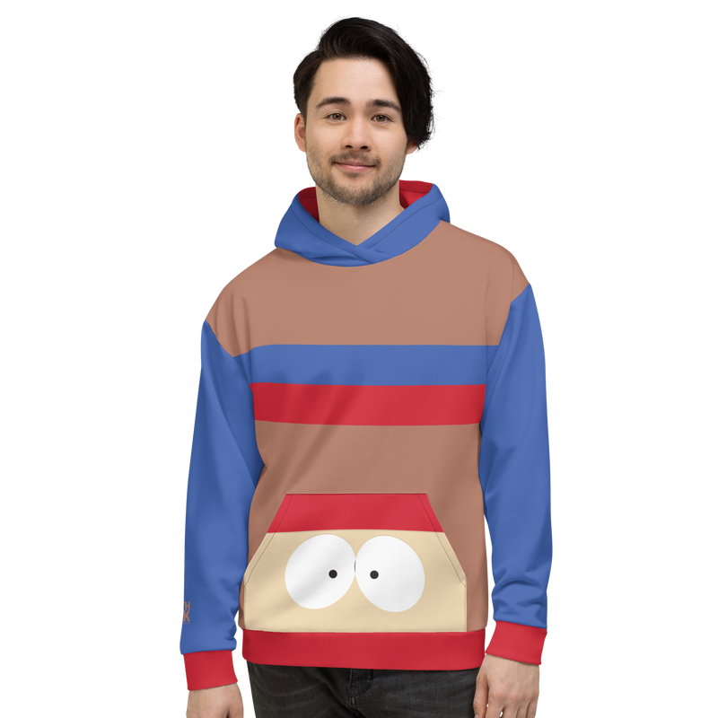 South Park Stan Color Block Unisex Hooded Sweatshirt