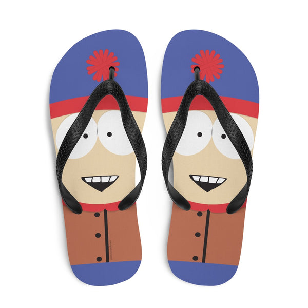 South Park Stan Big Face Flip Flops