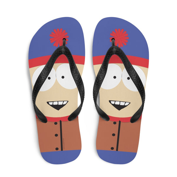 South Park Stan Big Face Flip Flops