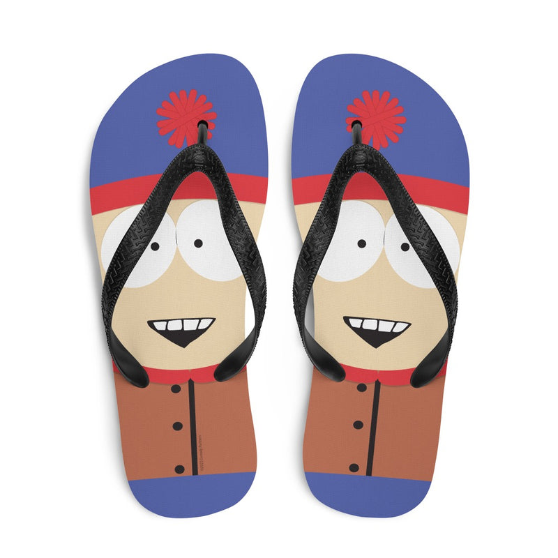 South Park Stan Big Face Flip Flops