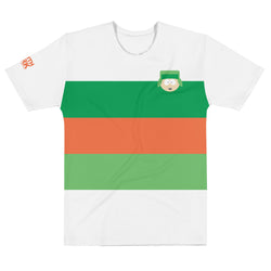 South Park Kyle Striped Unisex Short Sleeve T-Shirt