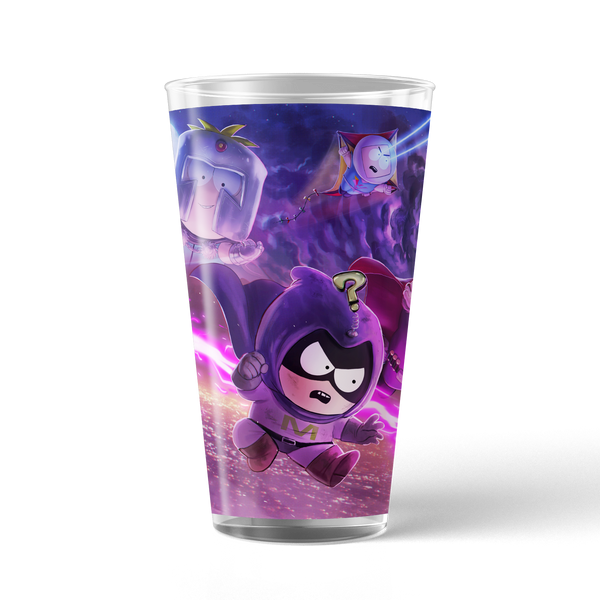 South Park Splash Superheroes 17 oz Pint Glass
