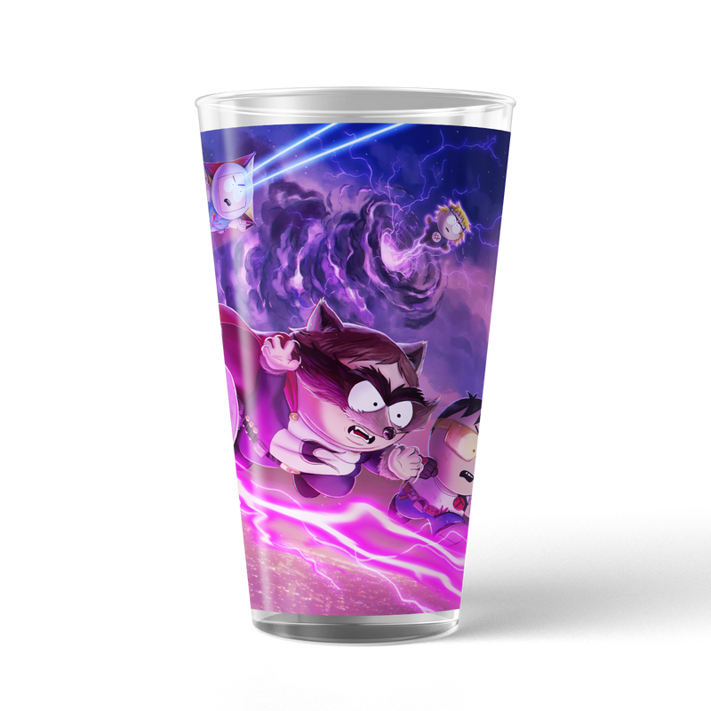 South Park Splash Superheroes 17 oz Pint Glass