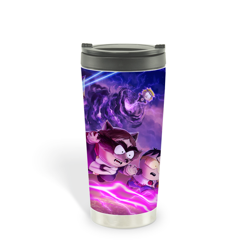 South Park Splash Superheroes 16 oz Stainless Steel Thermal Travel Mug