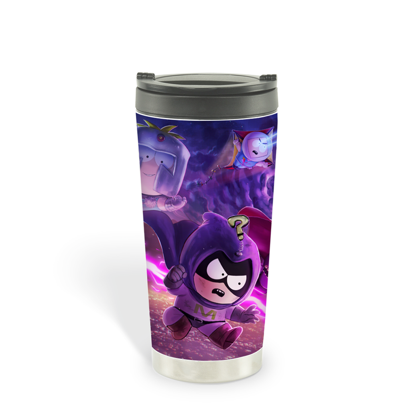 South Park Splash Superheroes 16 oz Stainless Steel Thermal Travel Mug