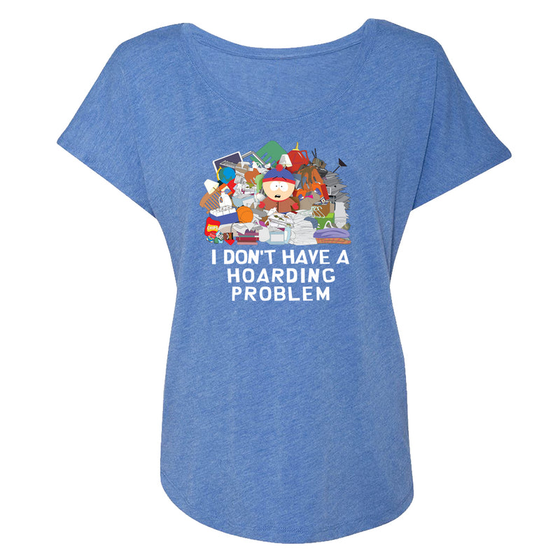 South Park Stan Hoarding Problem Women's Tri-Blend Dolman T-Shirt