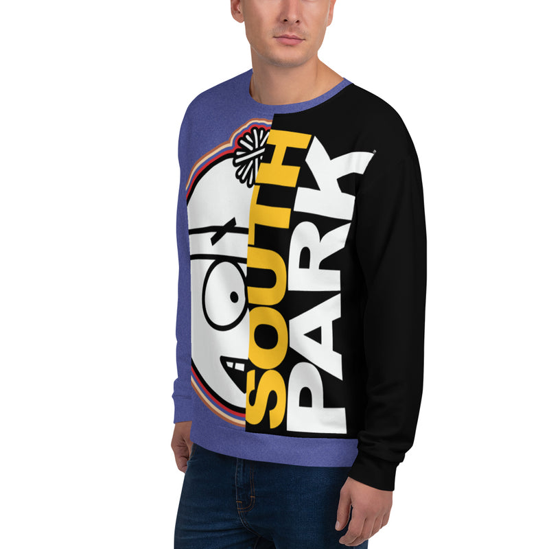 South Park Split Stan Adult All-Over Print Sweatshirt