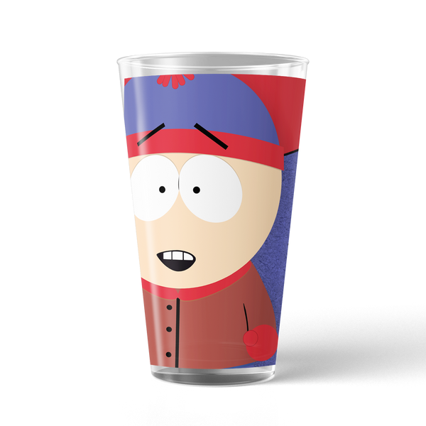 South Park Stan Kicks Ass 17 oz Pint Glass