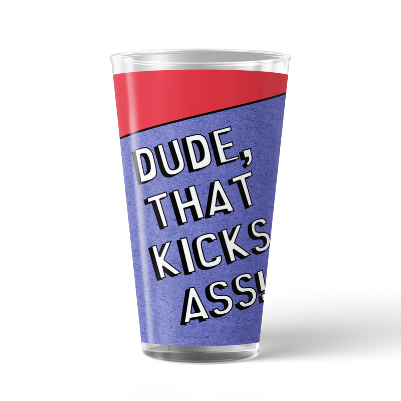 South Park Stan Kicks Ass 17 oz Pint Glass