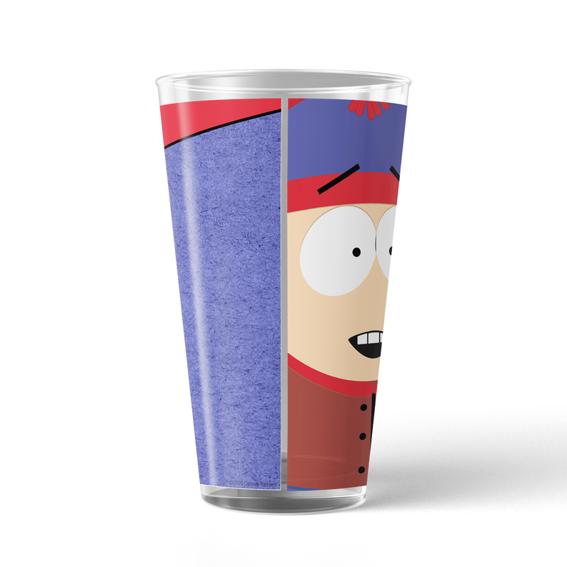 South Park Stan Kicks Ass 17 oz Pint Glass