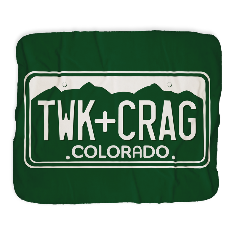 South Park Tweek Plus Craig License Plate Sherpa Blanket