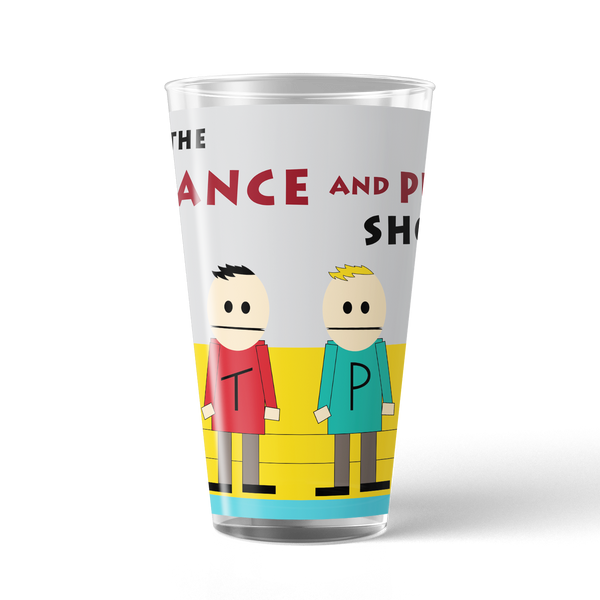 South Park Terrance & Phillip Show 17 oz Pint Glass