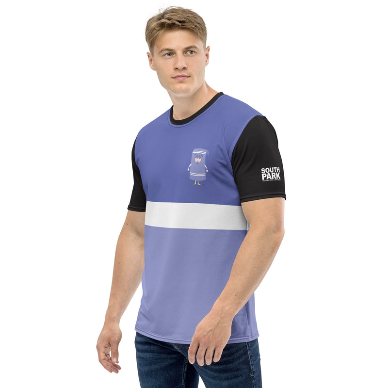 South Park Towelie Color Block Unisex Short Sleeve T-Shirt