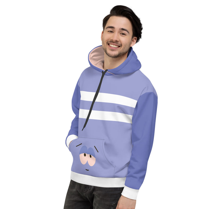 South Park Towelie Color Block Unisex Hooded Sweatshirt