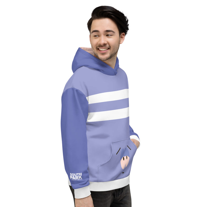 South Park Towelie Color Block Unisex Hooded Sweatshirt