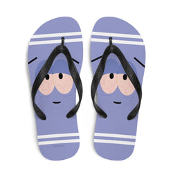 South Park Towelie Big Face Flip Flops