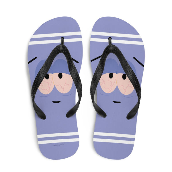 South Park Towelie Big Face Flip Flops