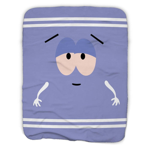 South Park Towelie Smoking Sherpa Blanket