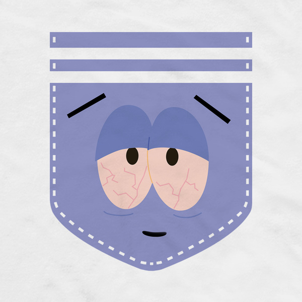 South Park Towelie Pocket Adult Short Sleeve T-Shirt