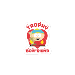 South Park Cartman Trophy Boyfriend Die Cut Sticker