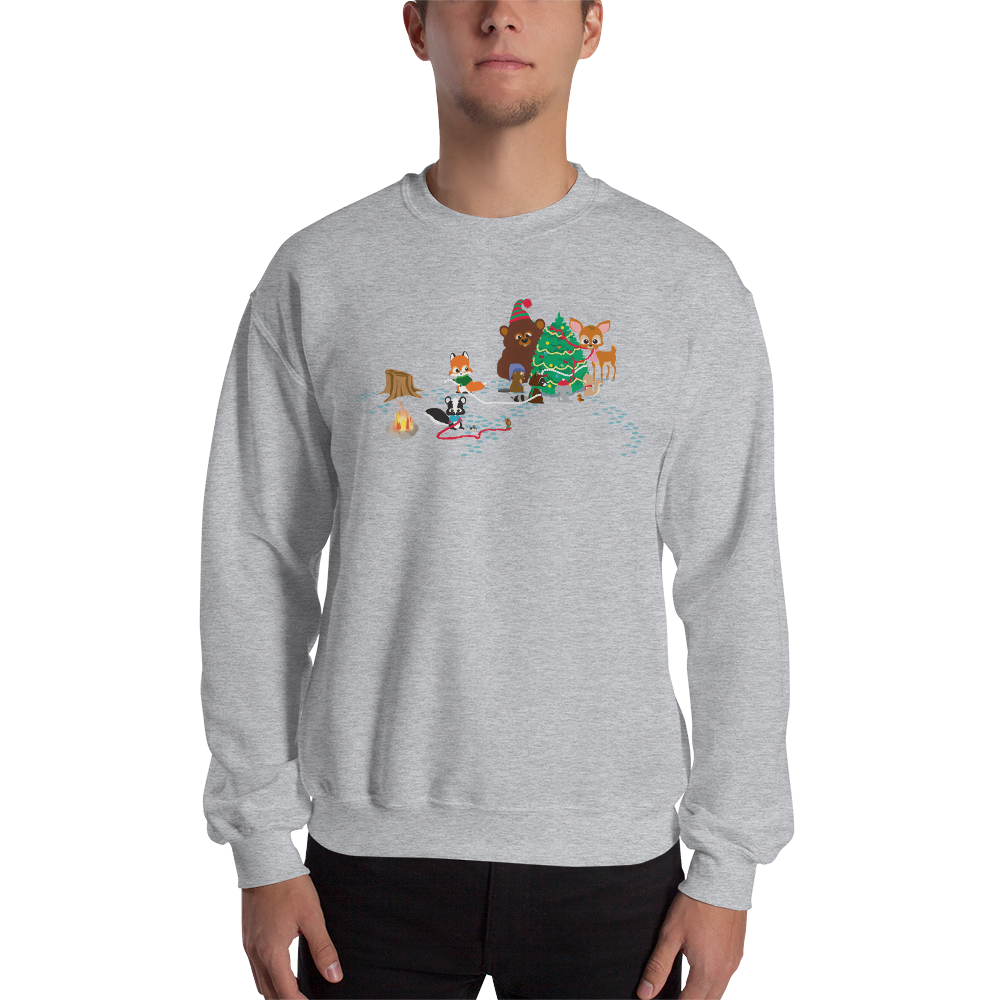 South Park Woodland Critters Fleece Crewneck Sweatshirt