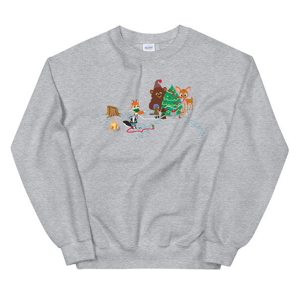 South Park Woodland Critters Fleece Crewneck Sweatshirt