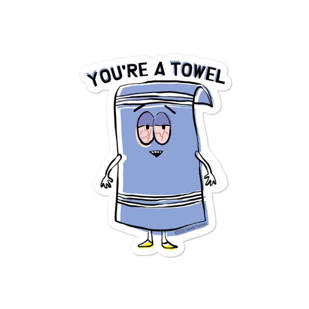 South Park Towelie Die Cut Sticker