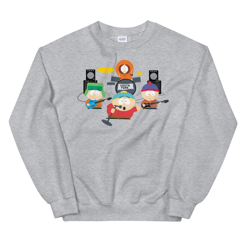 South Park Band Fleece Crewneck Sweatshirt