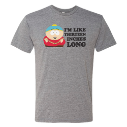 South Park Cartman 13 Inches Long Men's Tri-Blend T-Shirt