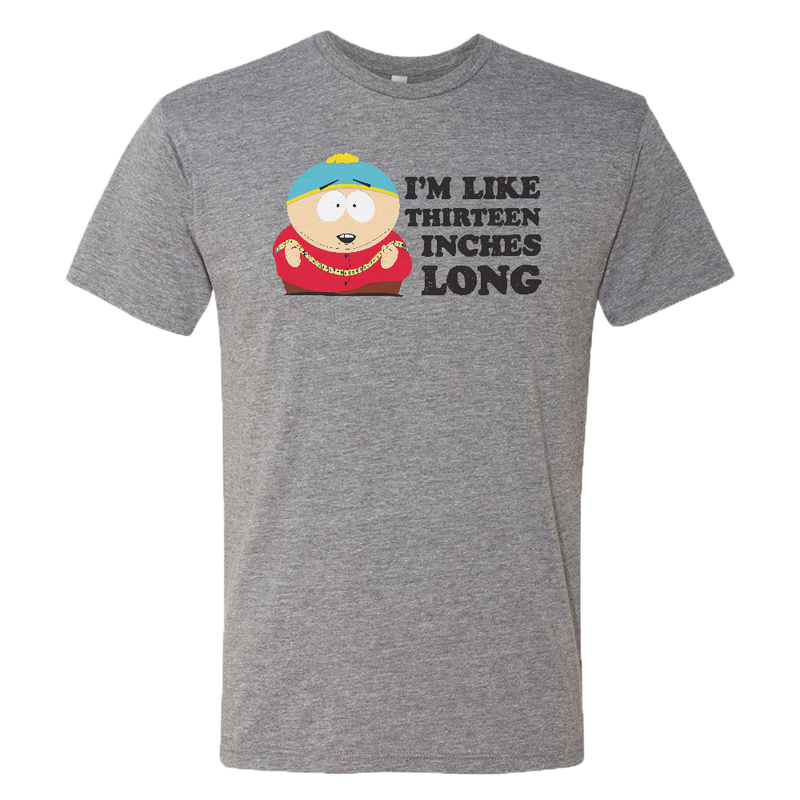 South Park Cartman 13 Inches Long Men's Tri-Blend T-Shirt